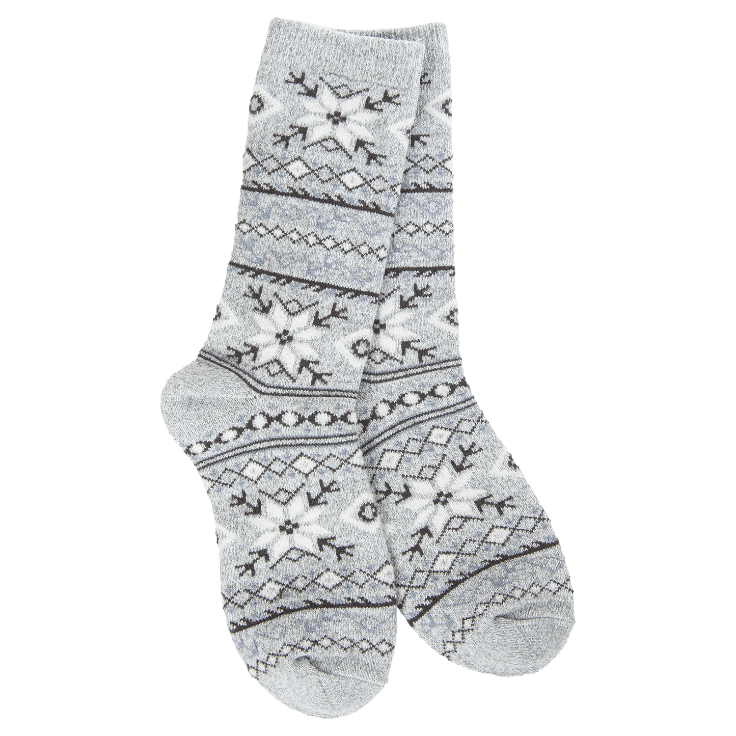Fair Isle Grey Mini Crew
