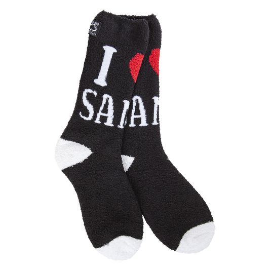 I Heart Santa Cozy Christmas Crew