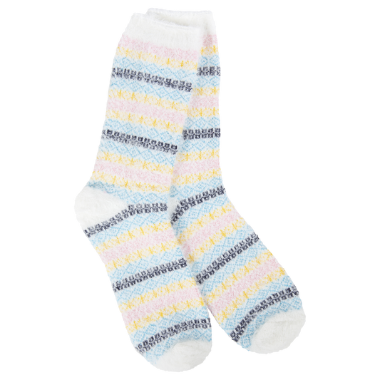 Holiday Wonderland Multi Stripe Crew