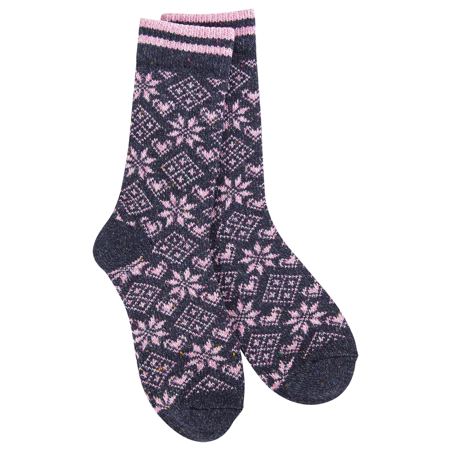 Diamond Denim Holiday Confetti Crew
