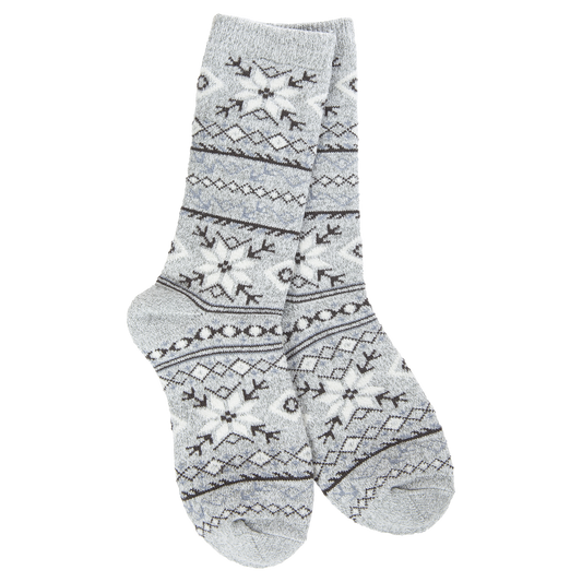 Fair Isle Grey Mini Crew